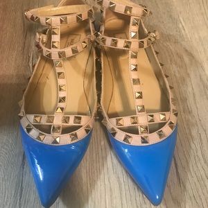 Valentino Rockstud flat sandals